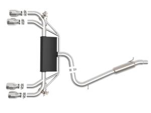 aFe - aFe POWER MACH Force-Xp 15-19 Volkswagen Golf R L4-2.0L(T) 304 SS Cat-Back Exhaust System - Polished 49-36430-P - Image 6