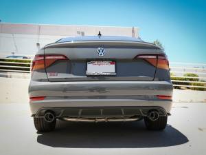 aFe - aFe 19-21 VW Jetta GLI (MKVII) L4-2.0L (t) MACH Force-Xp 304 SS Cat-Back Exhaust System Carbon Tips 49-36432-C - Image 3