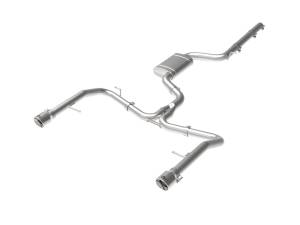 aFe - aFe 19-21 VW Jetta GLI (MKVII) L4-2.0L (t) MACH Force-Xp 304 SS Cat-Back Exhaust System Polished Tip 49-36432-P - Image 1