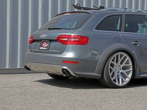 aFe - aFe MACH Force-Xp 13-16 Audi Allroad L4 SS Axle-Back Exhaust w/ Black Tips 49-36437-B - Image 3