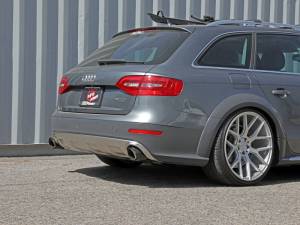 aFe - aFe MACH Force-Xp 13-16 Audi Allroad L4 SS Axle-Back Exhaust w/ Carbon Tips 49-36437-C - Image 3