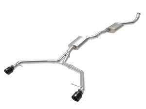 aFe - aFe MACH Force-Xp 13-16 Audi Allroad L4 SS Cat-Back Exhaust w/Black Tips 49-36438-B - Image 1