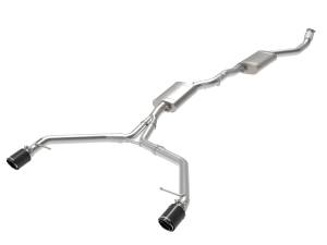 aFe - aFe MACH Force-Xp 13-16 Audi Allroad L4 SS Cat-Back Exhaust w/ Carbon Tips 49-36438-C - Image 1
