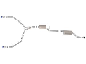 aFe - aFe MACH Force-Xp 13-16 Audi Allroad L4 SS Cat-Back Exhaust w/ Blue Flame Tips 49-36438-L - Image 6