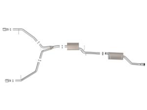 aFe - aFe MACH Force-Xp 13-16 Audi Allroad L4 SS Cat-Back Exhaust w/ Polished Tips 49-36438-P - Image 6