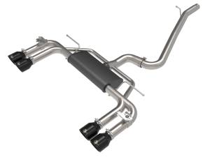 aFe - aFe MACHForce XP 3in-2.5in 304SS Exhaust Cat-Back 15-20 Audi S3 L4-2.0L (t) - Black Tips 49-36442-B - Image 1