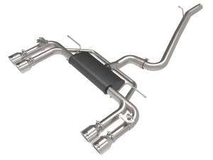 aFe - aFe MACHForce XP 3in-2.5in 304SS Exhaust Cat-Back 15-20 Audi S3 L4-2.0L (t) - Polished Tips 49-36442-P - Image 1