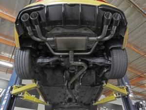 aFe - aFe MACHForce XP 3in-2.5in 304SS Exhaust Cat-Back 15-20 Audi S3 L4-2.0L (t) - Polished Tips 49-36442-P - Image 4