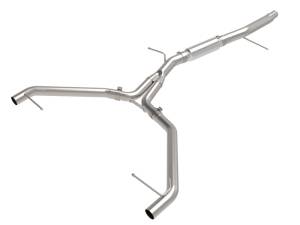 aFe - aFe 20-21 Audi A4 L4-2.0L (t) MACH Force-Xp 3in to 2-1/2in 304 SS Axle-Back Exhaust System 49-36445 - Image 1