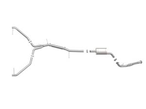 aFe - aFe 20-21 Audi A4 L4-2.0L (t) MACH Force-Xp 3in to 2-1/2in Stainless Steel Cat-Back Exhaust System 49-36446 - Image 5
