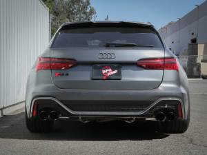 aFe - aFe 20-22 Audi RS6 Avant V8 4L (tt) MACH Force-Xp 3in to 2.5in 304 SS Cat-Back Exhaust w/ Black Tip 49-36448-B - Image 3