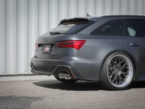 aFe - aFe 20-22 Audi RS6 Avant V8 4L(tt) MACH Force-Xp 3in to 2.5in 304 SS Cat-Back Exhaust w/Polished Tip 49-36448-P - Image 2