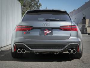 aFe - aFe 20-22 Audi RS6 Avant V8 4L(tt) MACH Force-Xp 3in to 2.5in 304 SS Cat-Back Exhaust w/Polished Tip 49-36448-P - Image 3