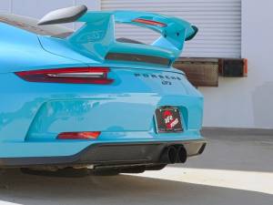 aFe - aFe 14-16 Porsche 911 GT3 991.1 H6 3.8L MACH Force-Xp 304 SS Cat-Back Exhaust System w/ Black Tips 49-36450-B - Image 2