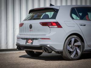 aFe - aFe Gemini XV 3in to 2 1/2in 304 SS Cat-Back Exhaust 22-23 Volkswagen GTI (MK8) 2.0L w/ Black Tips 49-36451-B - Image 3