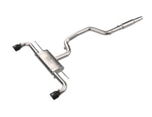 aFe - aFe 22-24 Volkswagen GTI MACH Force-Xp 3 to 2-1/2 IN Stainless Steel Cat-Back Exhaust w/Black Tip 49-36454-B - Image 1