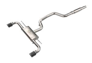aFe - aFe 22-24 Volkswagen GTI MACH Force-Xp 3 to 2-1/2 IN Stainless Steel Cat-Back Exhaust w/Carbon Tips 49-36454-C - Image 1