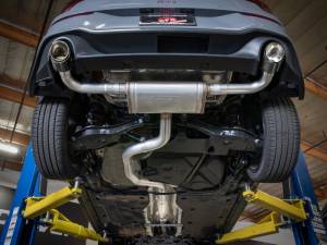 aFe - aFe 22-24 Volkswagen GTI MACH Force-Xp 3 to 2-1/2 IN Stainless Steel Cat-Back Exhaust w/Carbon Tips 49-36454-C - Image 4