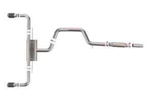 aFe - aFe 22-24 Volkswagen GTI MACH Force-Xp 3 to 2-1/2 IN Stainless Steel Cat-Back Exhaust w/Carbon Tips 49-36454-C - Image 6