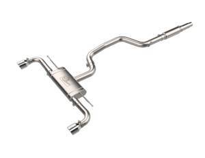 aFe - aFe 22-24 Volkswagen GTI MACH Force-Xp 3 to 2-1/2 IN Stainless Steel Cat-Back Exhaust w/Polished Tip 49-36454-P - Image 1