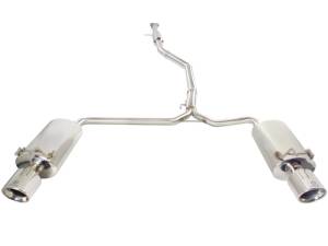 aFe - aFe Takeda Exhaust 304SS Dual Cat-Back w/ Polished Tips 13-17 Honda Accord LX/EX/EX-L Sedan L4 2.4L 49-36605 - Image 3