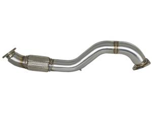aFe - aFe Twisted Steel 3in Rear Down-Pipe/Mid Pipe 2017+ Honda Civic Type R I4 2.0L (t) 49-36617 - Image 3