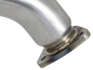 aFe - aFe Twisted Steel 3in Rear Down-Pipe/Mid Pipe 2017+ Honda Civic Type R I4 2.0L (t) 49-36617 - Image 4