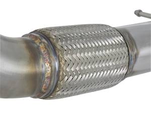 aFe - aFe Twisted Steel 3in Rear Down-Pipe/Mid Pipe 2017+ Honda Civic Type R I4 2.0L (t) 49-36617 - Image 6