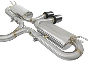 aFe - aFe Takeda 3in 304 SS Cat-Back Exhaust w/ Dual Center Black Tips 17+ Honda Civic Si (2dr) I4 1.5L 49-36618-B - Image 5
