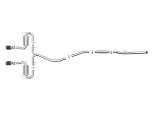 aFe - aFe Takeda 3in 304 SS Cat-Back Exhaust System w/CF Tips 17-20 Honda Civic Sport L4-1.5L (t) 49-36624-C - Image 4