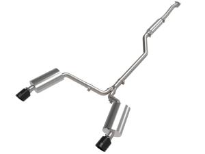 aFe - aFe 09-14 Acura TSX L4 2.4L Takeda 2-1/2in To 2-1/4in 304 SS Cat-Back Exhaust System w/ Black Tip 49-36629-B - Image 1