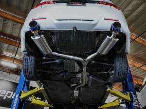 aFe - aFe 09-14 Acura TSX L4 2.4L Takeda 2-1/2in to 2-1/4in 304 SS Cat-Back Exhaust System w/ CF Tips 49-36629-C - Image 4