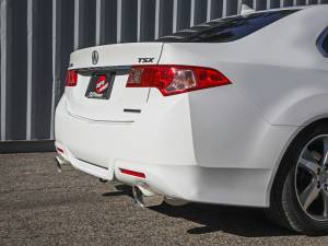 aFe - aFe 09-14 Acura TSX L4 2.4L Takeda 2-1/2in to 2-1/4in 304 SS Cat-Back Exhaust System w/Polished Tips 49-36629-P - Image 2