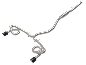 aFe - aFe 22-23 Honda Civic Si L4 1.5L (t) Takeda 2.5in to 3in 304 SS Cat-Back Exhaust w/ Black Tips 49-36630-B - Image 1