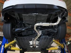aFe - aFe POWER Takeda 2.5in 304 SS Cat-Back Exhaust w/ Black Tips 22-25 Honda Civic L4-2.0L 49-36631-B - Image 4