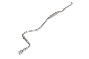 aFe - aFe POWER Takeda 2.5in 304 SS Cat-Back Exhaust w/ Polished Tips 22-25 Honda Civic L4-2.0L 49-36631-P - Image 1