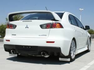 aFe - aFe Takeda Exhaust 304SS Dual Cat-Back w/ Polished Tips 08-13 Mitsubishi Lancer Evo X L4 2.0L Turbo 49-36701 - Image 2