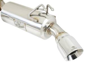 aFe - aFe Takeda Exhaust 304SS Dual Cat-Back w/ Polished Tips 08-13 Mitsubishi Lancer Evo X L4 2.0L Turbo 49-36701 - Image 5