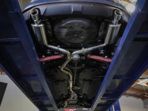 aFe - aFe Subaru Forester XT 14-18 H4-2.5L (t) Takeda 2-1/2in to 2-1/4in 304 SS Cat-Back- Black Tip 49-36804-B - Image 4