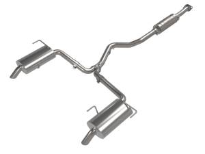 aFe - aFe Subaru Outback 20-23 H4-2.4L Takeda 2-1/2 IN to 2-1/4 IN 304 Stainless Steel Cat-Back Exhaust 49-36805 - Image 1