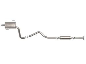 aFe - aFe POWER Takeda 20-23 Subaru Outback H4-2.5L 2-1/2in 304 Stainless Steel Cat-Back Exhaust System 49-36808 - Image 5