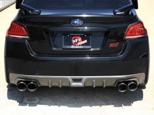 aFe - aFe Subaru WRX/STi 15-21 H4-2.0/2.5L Takeda 3in to 2-1/2in Stainless Cat-Back Exhaust w/ Black Tip 49-36810-B - Image 3
