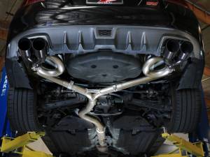 aFe - aFe Subaru WRX/STi 15-21 H4-2.0/2.5L Takeda 3in to 2-1/2in Stainless Cat-Back Exhaust w/ Black Tip 49-36810-B - Image 5
