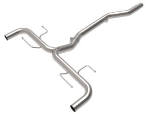 aFe - aFe 17-21 Alfa Romeo Giulia L4-2.0L (t) Mach Force-Xp 2in to 2-1/2in 304SS Axle-Back Exhaust 49-36902 - Image 1
