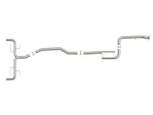 aFe - aFe 17-21 Alfa Romeo Giulia L4-2.0L (t) Mach Force-Xp 2in to 2-1/2in 304SS Cat-Back Exhaust 49-36903 - Image 5