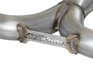 aFe - aFe Takeda 2-1/2in 304 SS Axle-Back Exhaust w/ Blue Flame Tips 14-18 Mazda 3 L4 2.0L/2.5L 49-37014-L - Image 6