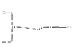 aFe - aFe Takeda 2-1/2in 304 SS Cat-Back Exhaust w/ Polished Tips 14-18 Mazda 3 L4 2.0L/2.5L 49-37015-P - Image 8