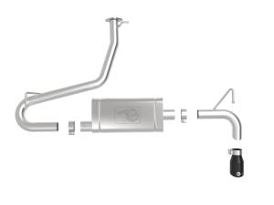 aFe - aFe Takeda 2.5in 304 SS Axle-Back Exhaust w/ Black Tips 18-22 Hyundai Kona L4-1.6L (t) AWD 49-37017-B - Image 2