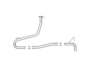 aFe - aFe Takeda 2-1/2in 304 SS Axle-Back Exhaust (No Muffler) 18-21 Hyundai Kona L4 1.6L (t) 49-37017NM - Image 5