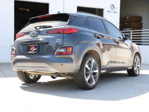 aFe - aFe Takeda 2.5in 304 SS Axle-Back Exhaust w/o Muffler w/Polish Tip 18-22 Hyundai Kona L4-1.6L(t) AWD 49-37017NM-P - Image 2